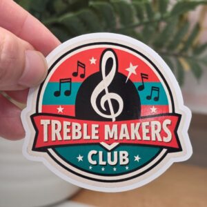 Treble Makers Club Sticker